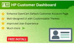 HP Customer Dashboard OpenCart