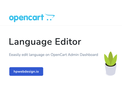 Tutorial 19: Edit OpenCart interface using Language Editor