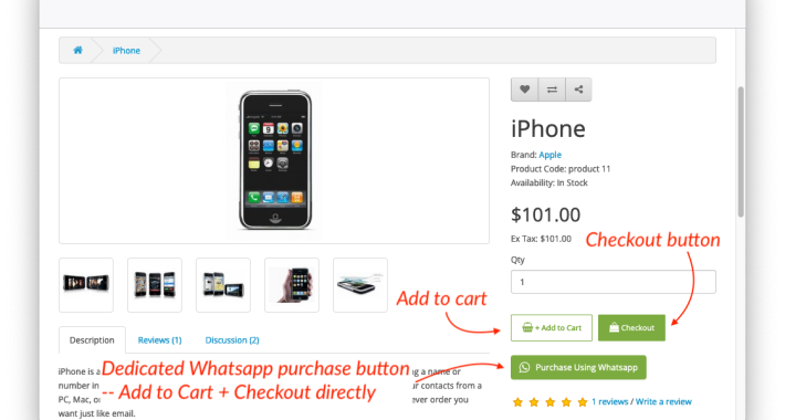 Ajax Whatsapp Checkout OpenCart  Ajax Whatsapp Checkout OpenCart