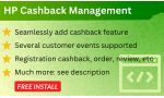 Cashbacks Management OpenCart