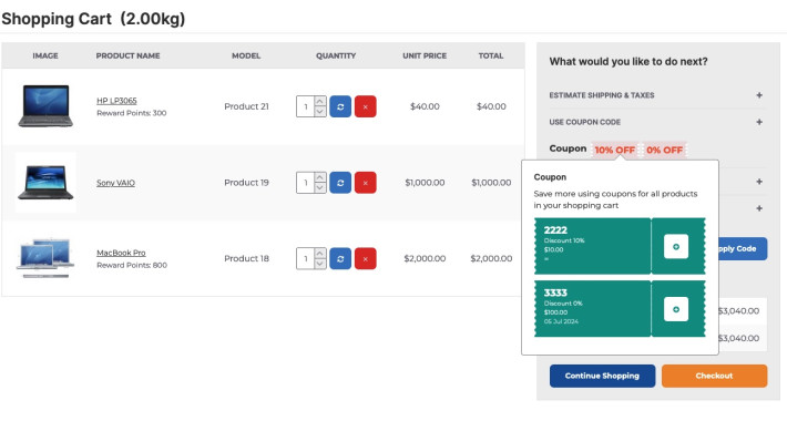 Coupon Management PRO OpenCart