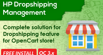 Dropshipper Registration and Management OpenCart
