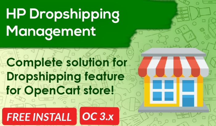 Dropshipper Registration and Management OpenCart