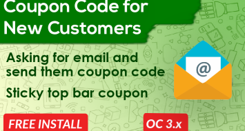 New Customer Discount Extension Opencart New Customer Discount Extension Opencart