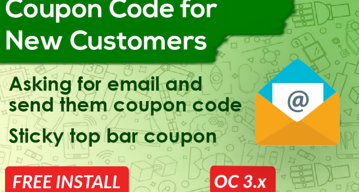 New Customer Discount Extension Opencart New Customer Discount Extension Opencart