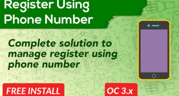 Phone Based Registration with SMS OTP OpenCart
