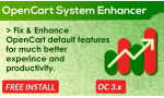 System Enhancer for Sales and Productivity Opencart