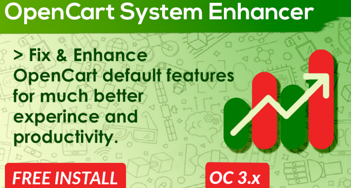 System Enhancer for Sales and Productivity Opencart System Enhancer for Sales and Productivity Opencart