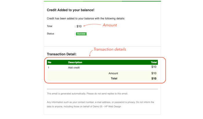 Smart E-Wallet System Opencart