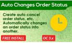 Auto Change / Auto Cancel Order Status OpenCart