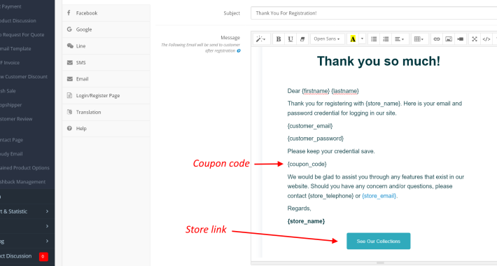 Social Login Register PRO OpenCart Social Login Register PRO OpenCart