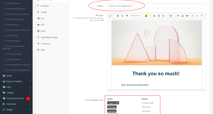 Social Login Register PRO OpenCart Social Login Register PRO OpenCart