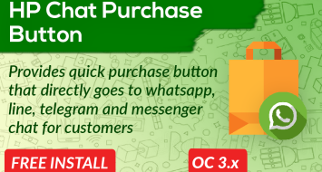 Whatsapp Chat Purchase Button OpenCart Whatsapp Chat Purchase Button OpenCart