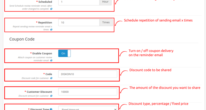 Customer Review Reminder Opencart Customer Review Reminder Opencart