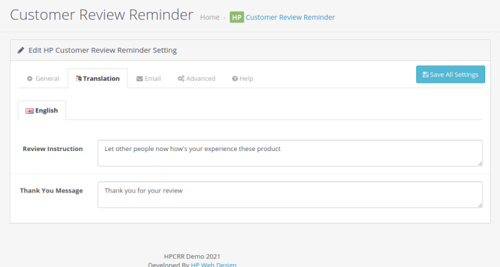 Customer Review Reminder Opencart Customer Review Reminder Opencart