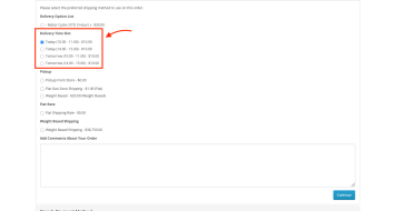 Delivery Time Slot for OpenCart Delivery Time Slot for OpenCart