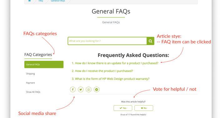 Frequently Asked Questions (FAQs) OpenCart