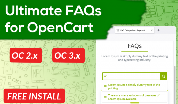 Frequently Asked Questions (FAQs) OpenCart