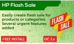 Flash Sale Products Opencart