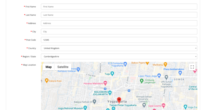 Customer Google Map Location for OpenCart Customer Google Map Location for OpenCart