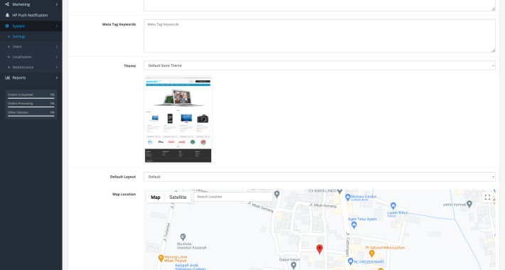 Customer Google Map Location for OpenCart Customer Google Map Location for OpenCart