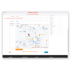 Customer Map Location OpenCart