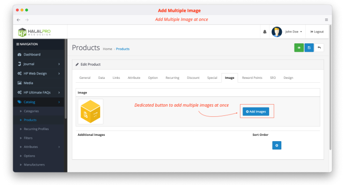 File Media Manager OpenCart