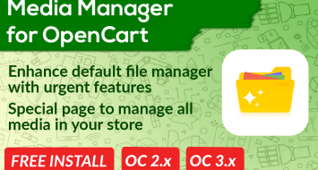 File Media Manager OpenCart File Media Manager OpenCart