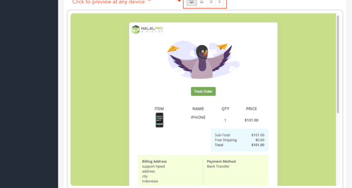 HP PRO Email Template for OpenCart  HP PRO Email Template for OpenCart