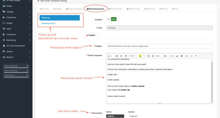 HP PRO Email Template for OpenCart  HP PRO Email Template for OpenCart