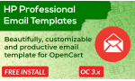 HP Professional Email Template for OpenCart 