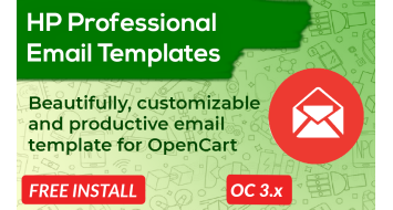 HP PRO Email Template for OpenCart  HP PRO Email Template for OpenCart