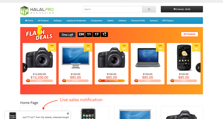 Live Sales Notification Popup Opencart Live Sales Notification Popup Opencart