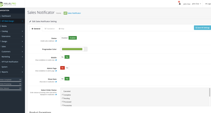 Live Sales Notification Popup Opencart Live Sales Notification Popup Opencart