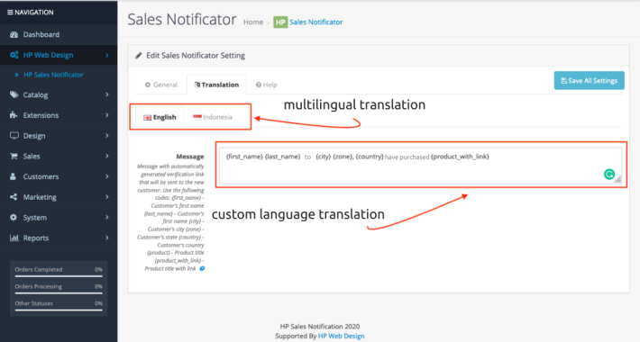 Live Sales Notification Popup Opencart Live Sales Notification Popup Opencart