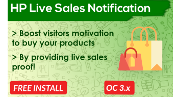 Live Sales Notification Popup Opencart Live Sales Notification Popup Opencart