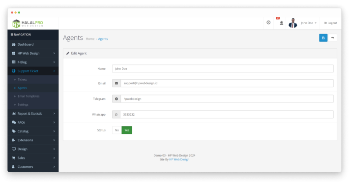HP Support Ticket Management OpenCart HP Support Ticket Management OpenCart