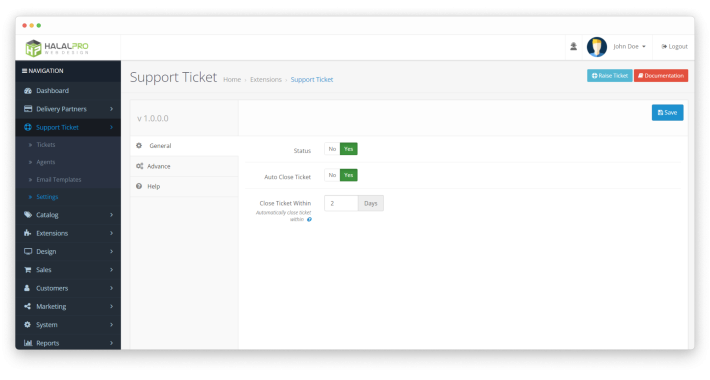 HP Support Ticket Management OpenCart HP Support Ticket Management OpenCart