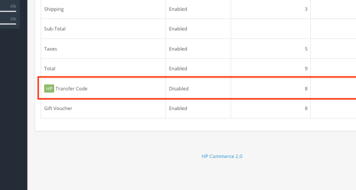 Unique Transfer Code Extension Opencart Unique Transfer Code Extension Opencart