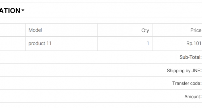 Unique Transfer Code Extension Opencart Unique Transfer Code Extension Opencart