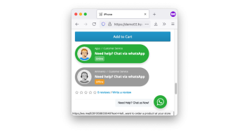 Whatsapp Chat Button OpenCart Whatsapp Chat Button OpenCart