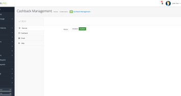 Cashbacks Management OpenCart
