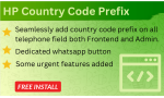 HP Country Code Prefix Selector OpenCart