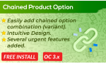 Chained Product Options PRO OpenCart