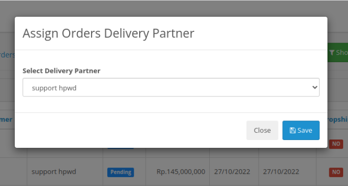 Delivery Partner Management for OpenCart