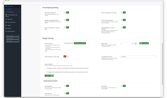 Dropshipper Registration and Management OpenCart