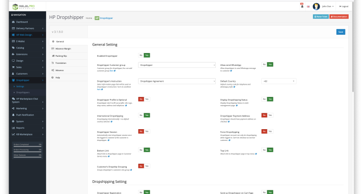 Dropshipper Registration and Management OpenCart Dropshipper Registration and Management OpenCart