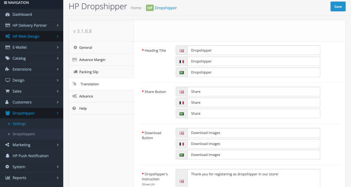 Dropshipper Registration and Management OpenCart Dropshipper Registration and Management OpenCart