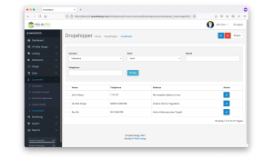 Dropshipper Registration and Management OpenCart