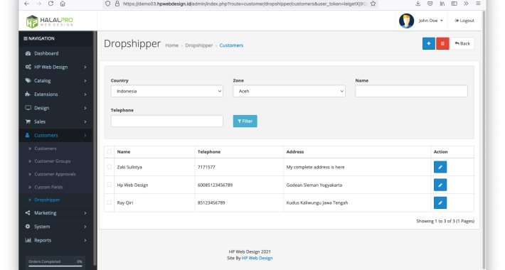 Dropshipper Registration and Management OpenCart Dropshipper Registration and Management OpenCart